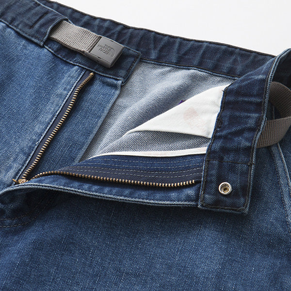 Broken Twill Denim Cargo Shorts