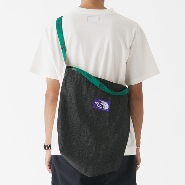 Denim Logo Tape Tote