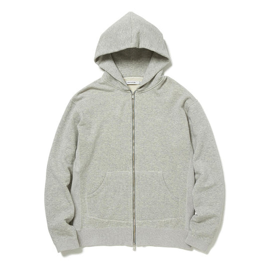 DWELLER FULL ZIP HOODY COTTON SWEAT