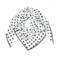 PRINTED RAYON CREPE SCARF