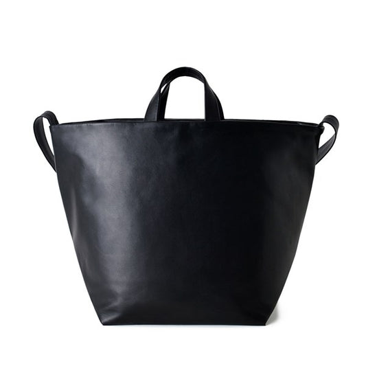 LE15 / COW KIP LEATHER SHOULDER TOTE M