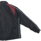 Nylon track zip blouson