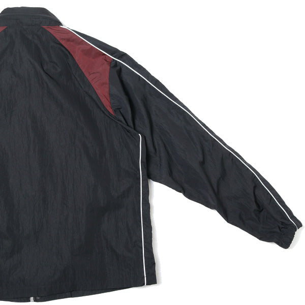 Nylon track zip blouson