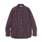 DWELLER B.D. SHIRT COTTON TWILL TARTAN PLAID