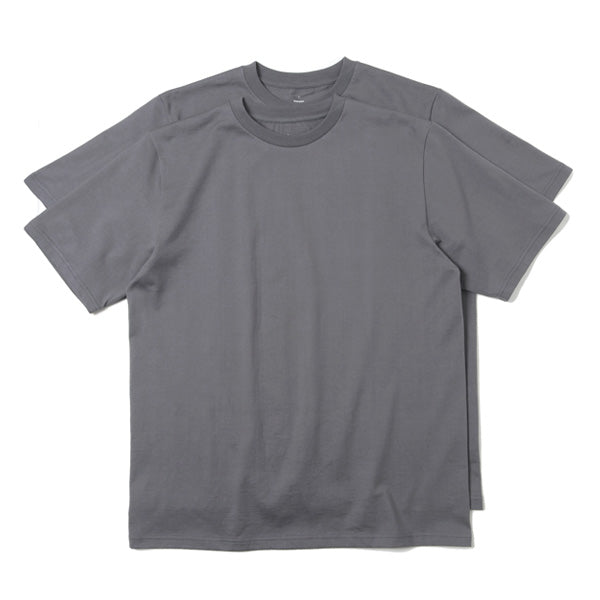 Graphpaper） 2-Pack Crew Neck Tee (GU241-70101B) | Graphpaper 