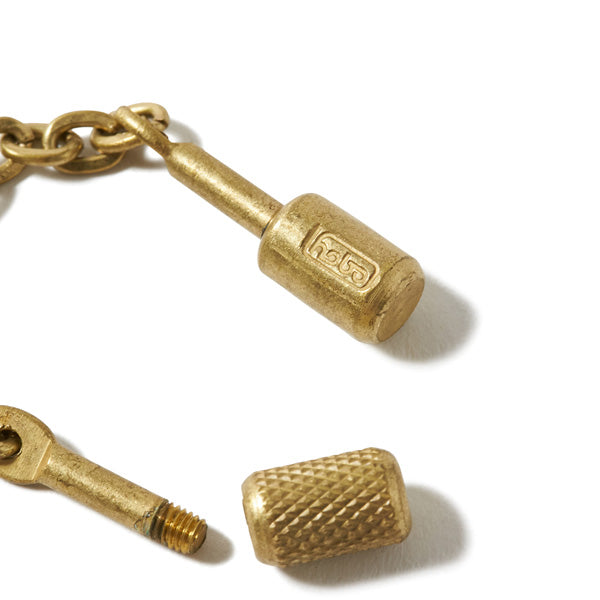 Brass Chain Key Ring