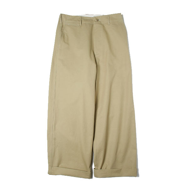 WASHED FINX LIGHT CHINO WIDE PANTS (A8SP01CN) | DIVERSE / パンツ 