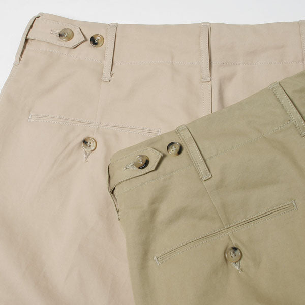 WASHED FINX LIGHT CHINO WIDE PANTS