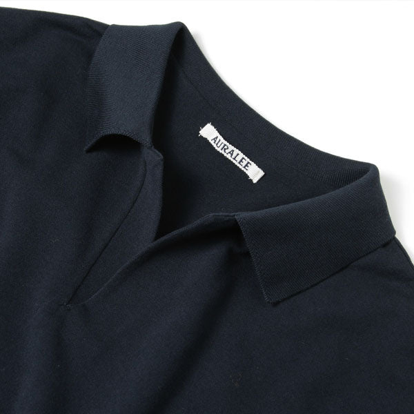 HIGH GAUGE PIQUE DOUBLE CLOTH SKIPPER POLO (A8SP01HK) | DIVERSE / カットソー  (MEN) | DIVERSE正規取扱店DIVERSE