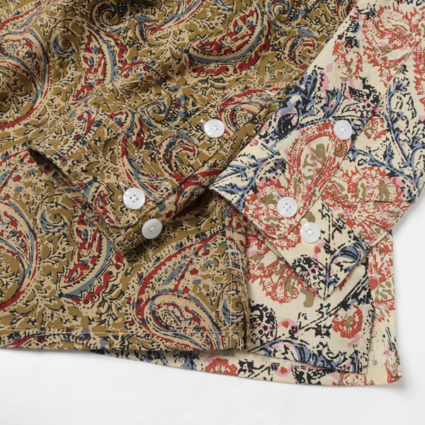 Smokey Shirt - Printed Flannel / Paisley (GL827) | South2 West8 / シャツ (MEN)  | South2 West8正規取扱店DIVERSE