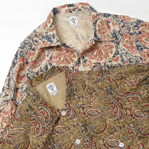 Smokey Shirt - Printed Flannel / Paisley (GL827) | South2 West8 / シャツ (MEN)  | South2 West8正規取扱店DIVERSE