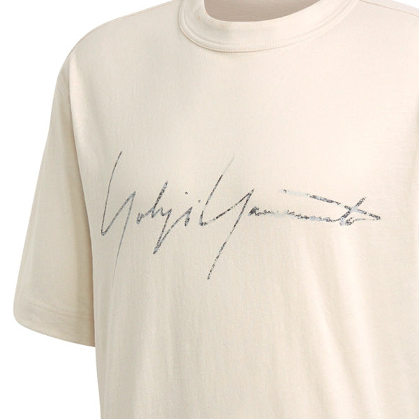 M DISTRESSED SIGNATURE SS TEE