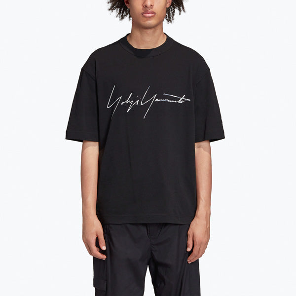 M DISTRESSED SIGNATURE SS TEE (FQ4114・FQ4115) | Y-3 / Cut and Sew (MEN) | Y-3Authorized  DealerDIVERSE