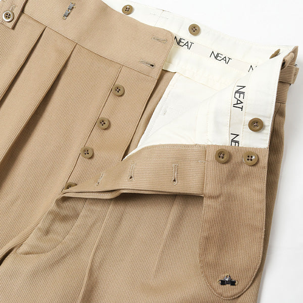 Cotton Pique Beltless (20-01CPB) | NEAT / パンツ (MEN) | NEAT正規取扱店DIVERSE