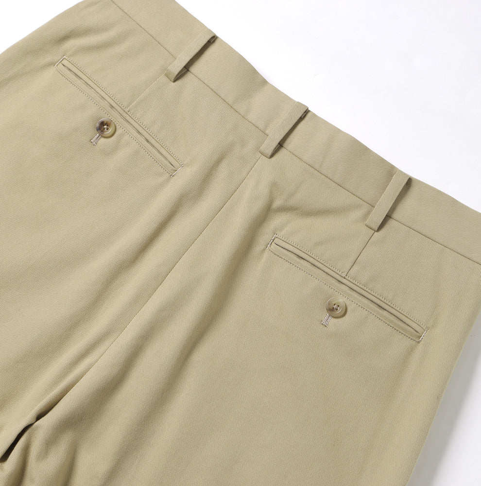 HERILL (ヘリル) Egyptian cotton Chino pants 24-030-HL-8040-1 (24 