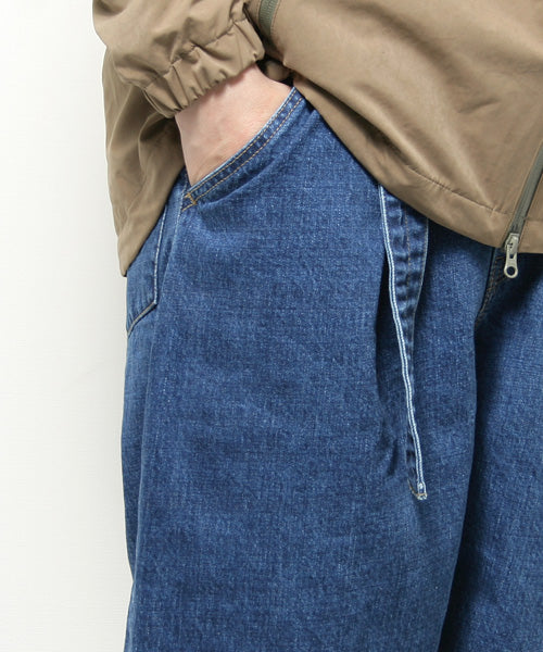 1TUCK BELT JEANS 12oz ORGANIC SELVEDGE DENIM