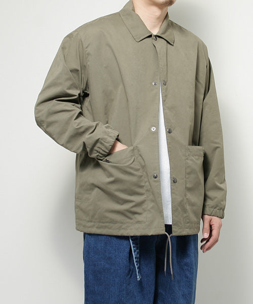 COACH JACKET PEACH FACE WEATHER CLOTH