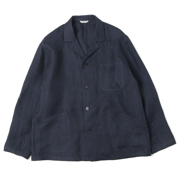 LINEN DOUBLE FACE BLOUSON