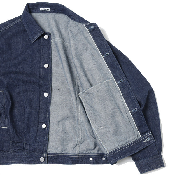 AURALEE） SELVEDGE LIGHT DENIM BLOUSON (A23SB01SD) | AURALEE