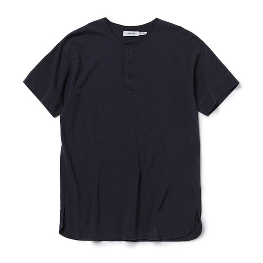 DWELLER HENLEY NECK S/S TEE CT JERSEY HEAVY WEIGHT