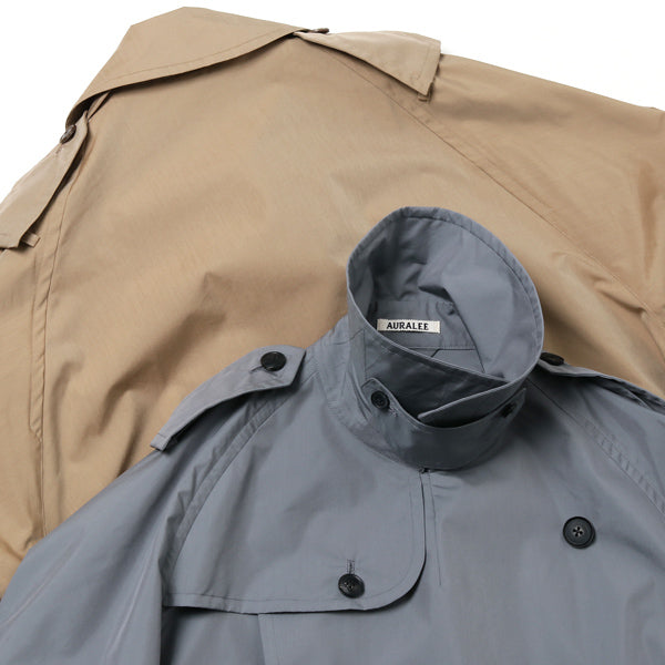 買い付けAURALEE Finx Polyester Big Trench Coat ジャケット・アウター