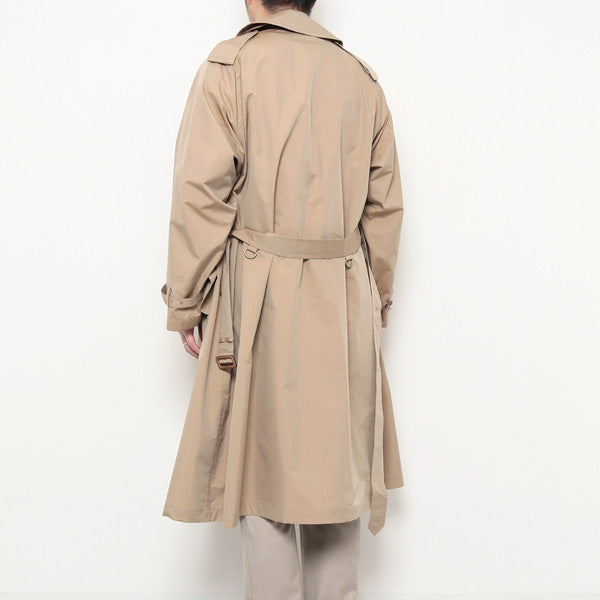 FINX POLYESTER BIG TRENCH COAT (A20SC01FP) | AURALEE / ジャケット 