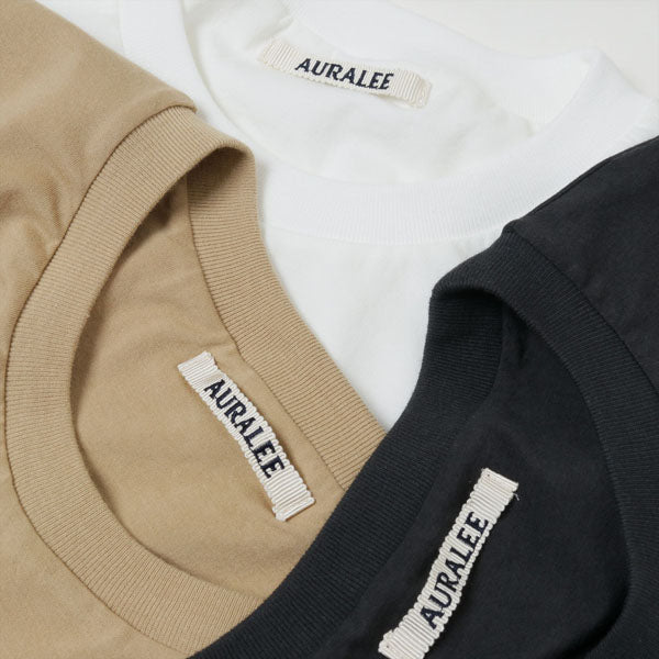 HIGH GAUGE DOUBLE CLOTH TEE (A00T01DC) | AURALEE / カットソー (MEN 