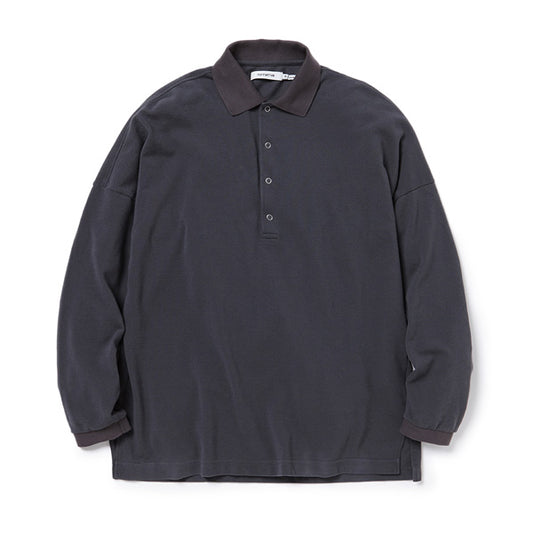 CLERK POLO L/S TEE COTTON PIQUE