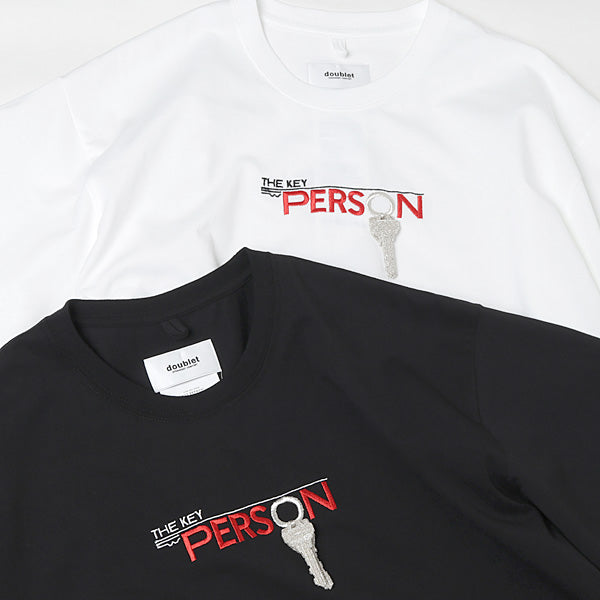 KEY PERSON EMBROIDERY T-SHIRT (20SS30CS155) | doublet / カットソー (MEN) |  doublet正規取扱店DIVERSE