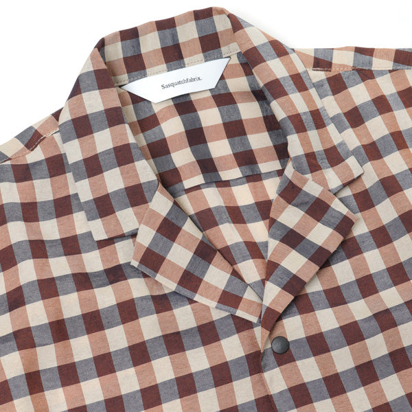 BLOCK CHECK H/S SHIRT