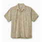 DELTA PATTERN OPEN COLLAR S/S SHIRT