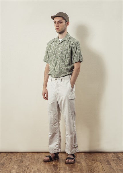 DELTA PATTERN OPEN COLLAR S/S SHIRT (SS01) | DIVERSE / シャツ (MEN) |  DIVERSE正規取扱店DIVERSE