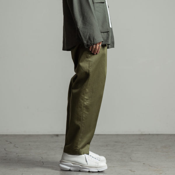 CLASSIC FIT TROUSERS WESTPOINT (OLIVE) (A19B-03PT01C) | MARKAWARE 