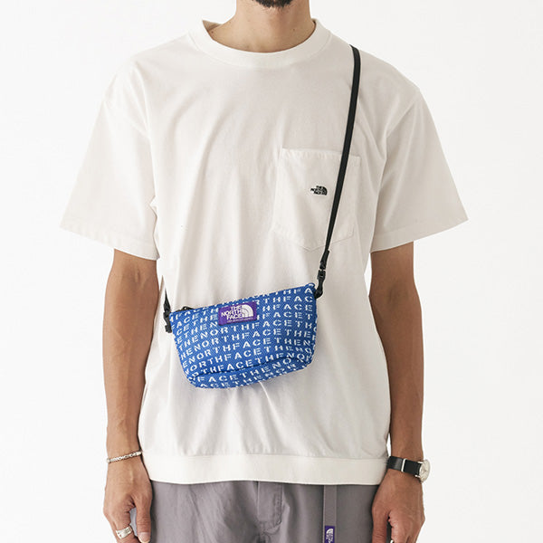 Logo Print Mesh Pouch S