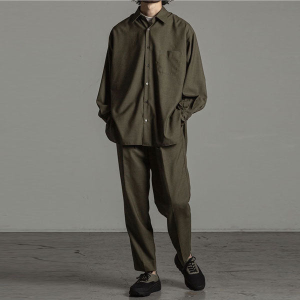 PEGTOP EASY TROUSERS SUPER120s WOOL TROPICAL (A20A-06PT01C) | MARKAWARE /  パンツ (MEN) | MARKAWARE正規取扱店DIVERSE