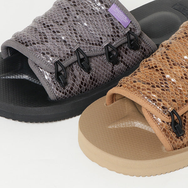 Elastic Strap Sandal w/A-B Vibram - Python Embosse