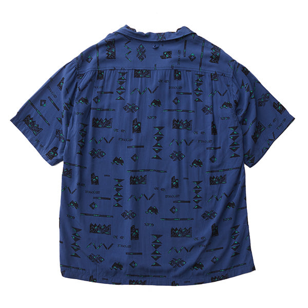 Geometric Print H/S Shirt