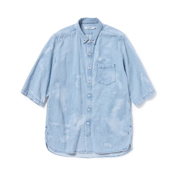 DWELLER B.D. SHIRT S/S COTTON 8oz DENIM VW