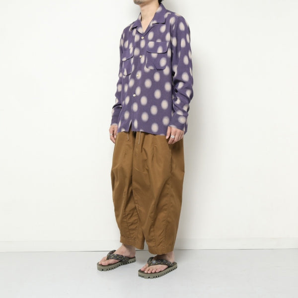 Cut-Off Bottom Classic Shirt-Ac/Cu Jc/Polka Dot