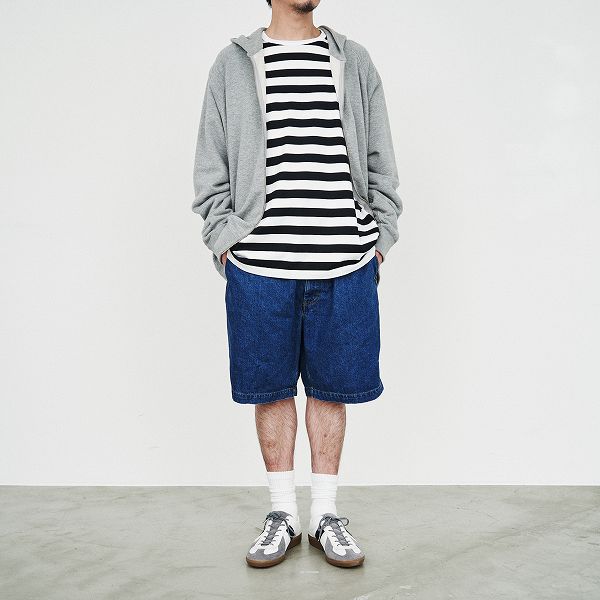 Denim Baggy Shorts BL (GM202-40613D) | Graphpaper / パンツ (MEN) | Graphpaper 正規取扱店DIVERSE