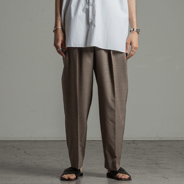 CLASSIC TROUSERS SUPER120s WOOL TROPICAL