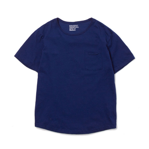 Indigo Damage Pocket Tee