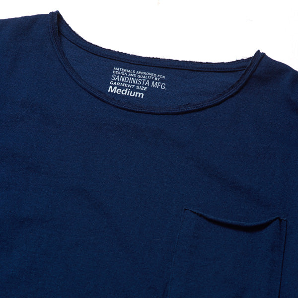 Indigo Damage Pocket Tee