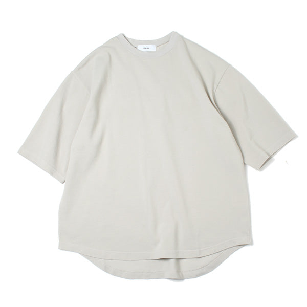 CREW NECK Tee COTTON PIQUE