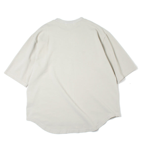 CREW NECK Tee COTTON PIQUE