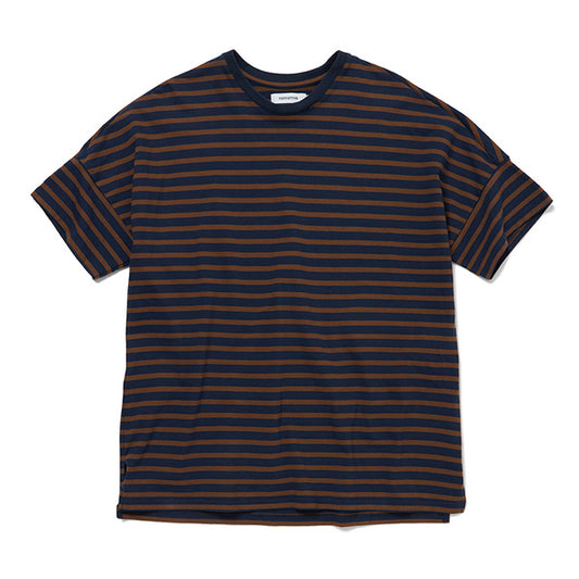 CLERK S/S TEE COTTON JERSEY HEAVY WEIGHT BORDER