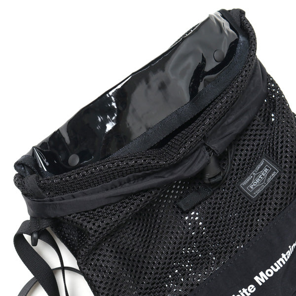 WM x PORTER MESH DRAWSTRING BAG (WM2071835) | White Mountaineering / バッグ  (MEN) | White Mountaineering正規取扱店DIVERSE