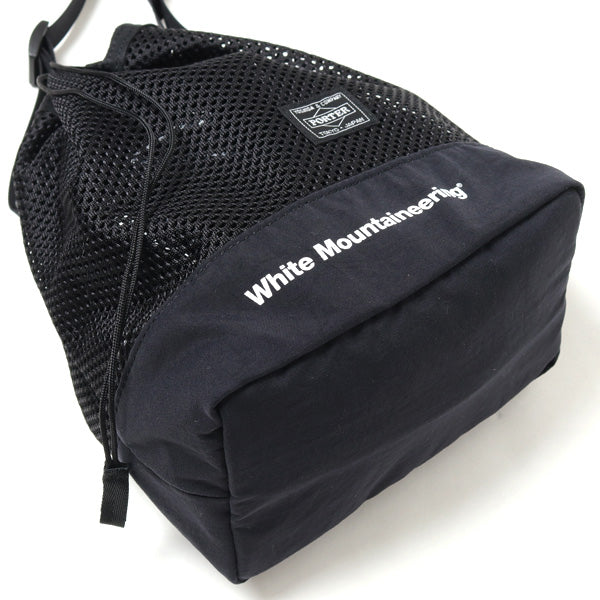 WM x PORTER MESH DRAWSTRING BAG (WM2071835) | White Mountaineering / バッグ  (MEN) | White Mountaineering正規取扱店DIVERSE