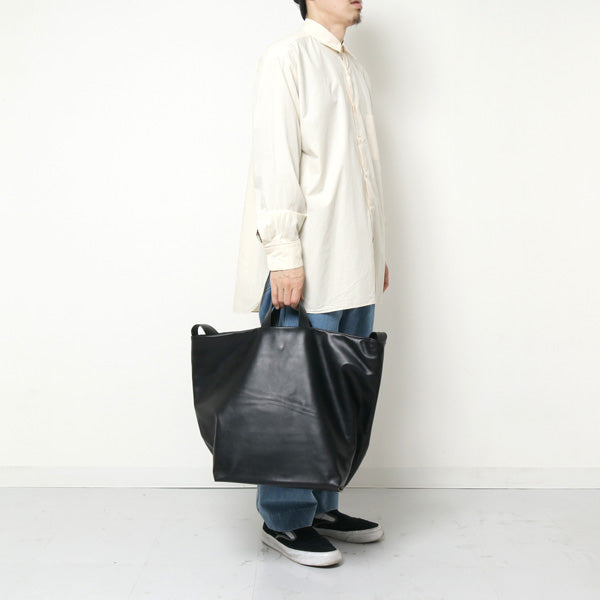 LE16 / COW KIP LEATHER SHOULDER TOTE L