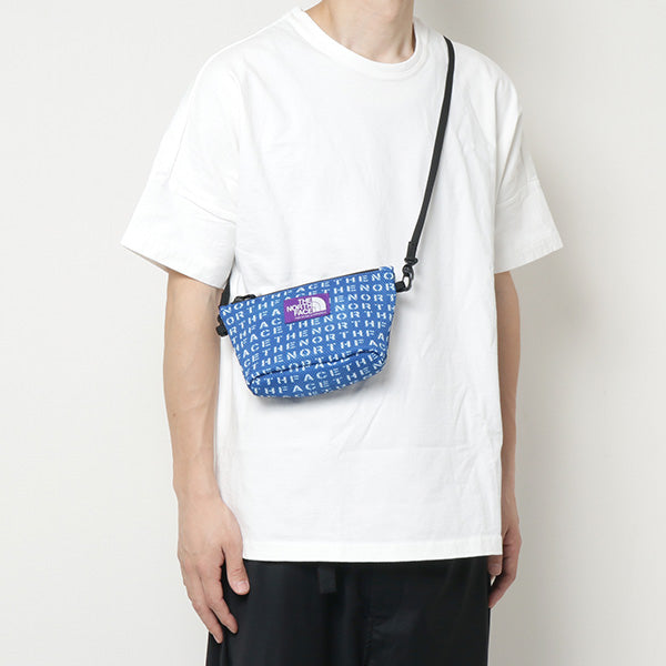 Logo Print Mesh Pouch S